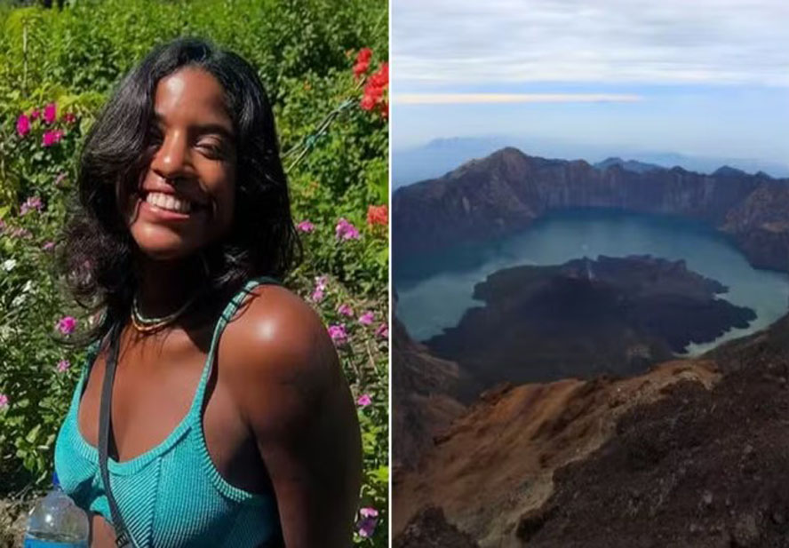 Brasileira que caiu em vulcão na Indonésia é encontrada morta